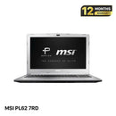 MSI PL62 7RD 15.6" I7 - 7500U/ RAM 8GB/ SSD 512GB VGA GTX 1050 BPTN အသစ်ကဲ့သို့ (ကင်မရာမပါ) 