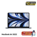 Macbook Air 2022 13.6လက်မ မီးခိုးရောင် M2/ RAM 8GB/ SSD 256GB ဘက်ထရီ 94% BPTA 115 ကြိမ် အားသွင်း 