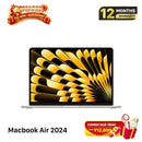 Macbook Air 2024 13.6 in White Apple M3/ RAM 8GB/ SSD 512GB 99% ဘက်ထရီ 100% 11 ကြိမ် BPTN 