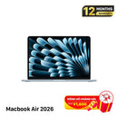 Macbook Air 2025 13.6လက်မ Apple M4/RAM 16GB/SSD 256GB Original Box BPTN 