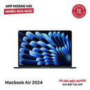 Macbook Air 2024 15.3လက်မ အနက်ရောင် Apple M3/ RAM 16GB/ SSD 256GB 99% ဘက်ထရီ 100% 18 ကြိမ် BPTN 