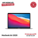 Macbook Air 2020 13.3လက်မ မီးခိုးရောင် Intel Core i3/ RAM 8GB/ SSD 256GB 98% BPTN အကြိမ် 280 အားသွင်း 