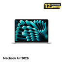 Macbook Air 2025 13.6လက်မ Apple M4/RAM 16GB/SSD 256GB Original Box BPTN 