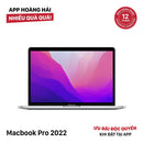 Macbook Pro 2022 13.3လက်မ ငွေရောင် Apple M2/ RAM 8GB/ SSD 256GB 98% ဘက်ထရီ 95% BPTN (18 ကြိမ် အားသွင်းသည် - ပွန်းပဲ့အစွန်းများ) 