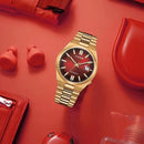 Citizen Tsuyosa စက်ပိုင်းဆိုင်ရာ နှင်းဆီနီ NJ0153-82X နာရီ