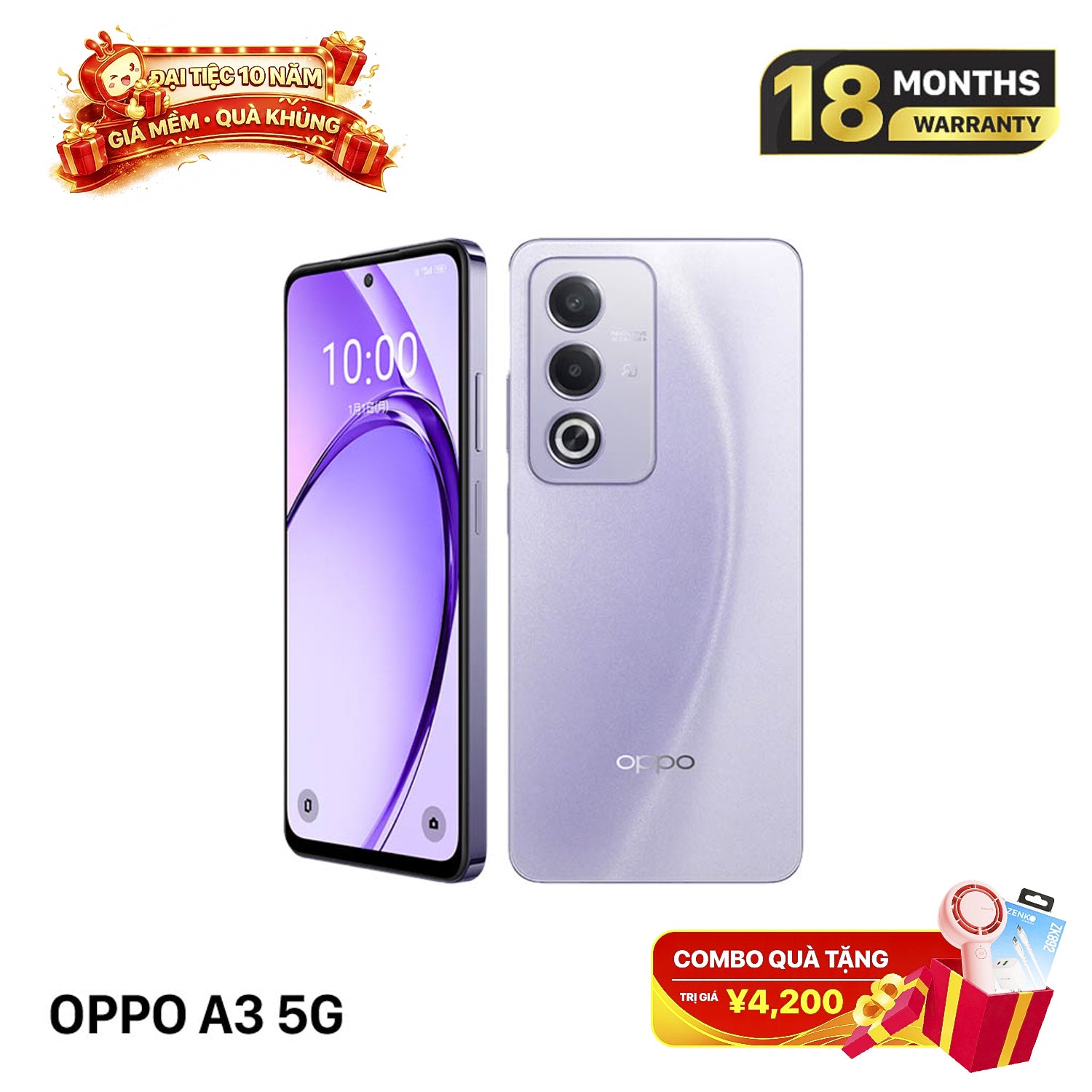 OPPO A3 5G မူလသေတ္တာ
