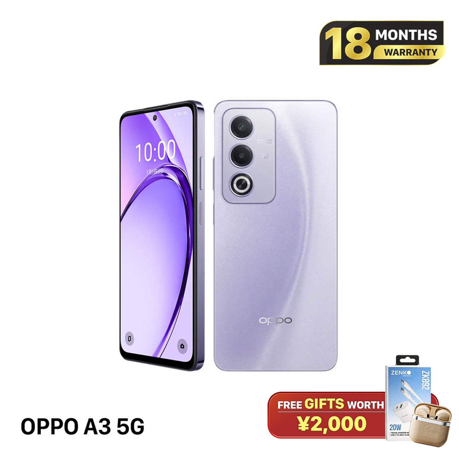 OPPO A3 5G မူလသေတ္တာ