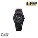 MILANO D1 Polycarbonate PCBU11 ဘက်ထရီသုံး နာရီ