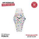 Đồng hồ pin D1 MILANO Polycarbonate PCBU12
