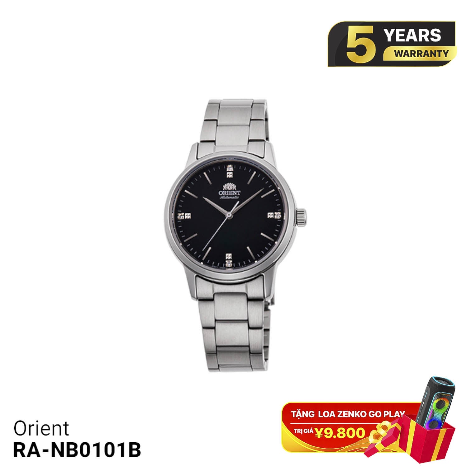Orient RA-NB0101B အမျိုးသမီးစက်ပိုင်းဆိုင်ရာနာရီ - မှာယူမှုများလက်ခံပါသည်