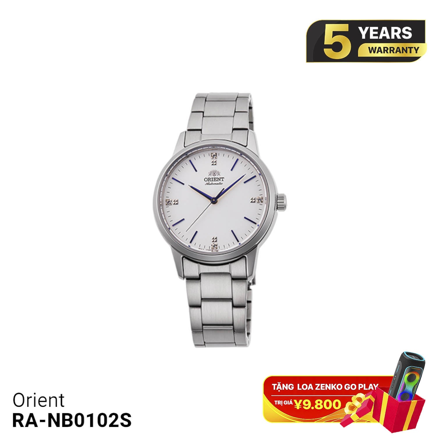 Orient RA-NB0102S အမျိုးသမီးစက်ပိုင်းဆိုင်ရာနာရီ - မှာယူမှုများလက်ခံပါသည်