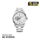 Orient Star Open Heart RE-AT0003S00Z စက်ပိုင်းဆိုင်ရာ နာရီ (နိုင်ငံတကာဗားရှင်း)