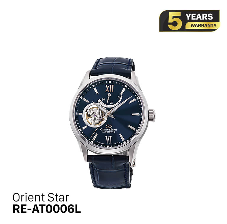 Orient Star Open Heart RE-AT0006L စက်ပိုင်းဆိုင်ရာ နာရီ (နိုင်ငံတကာဗားရှင်း)