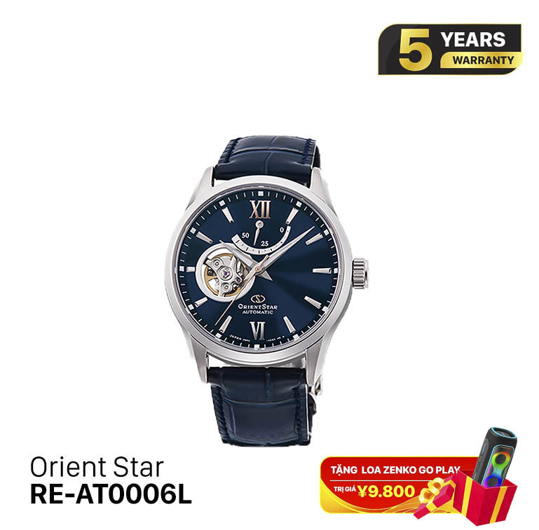 Orient Star Open Heart RE-AT0006L စက်ပိုင်းဆိုင်ရာ နာရီ (နိုင်ငံတကာဗားရှင်း)