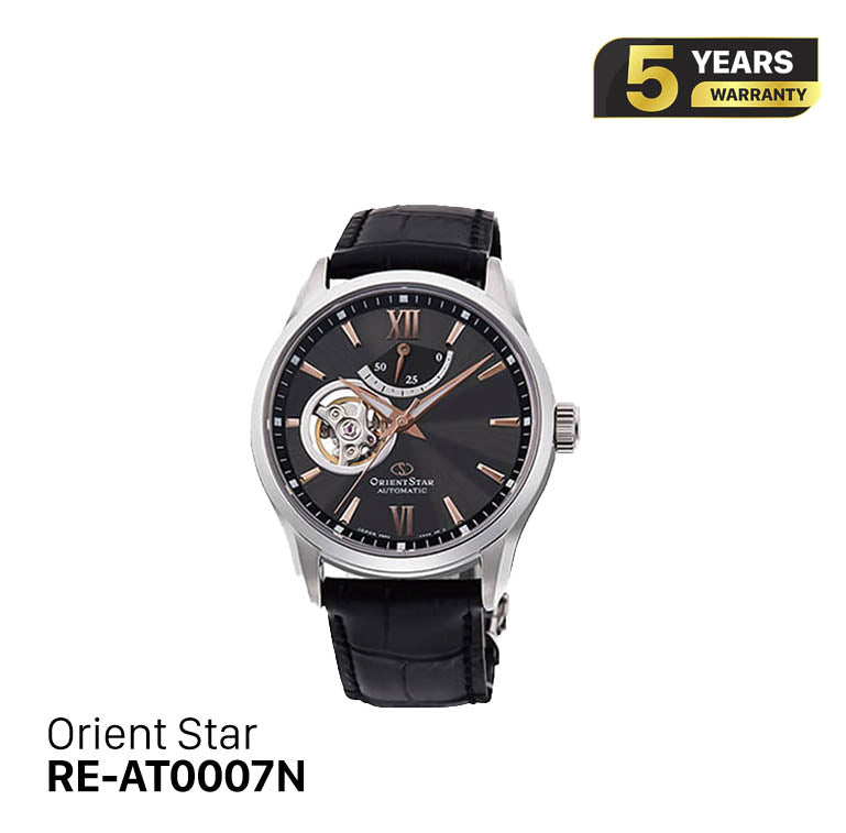 Orient Star Open Heart RE-AT0007N စက်ပိုင်းဆိုင်ရာ နာရီ (နိုင်ငံတကာဗားရှင်း)