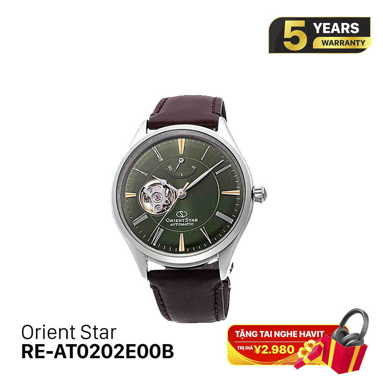Orient Star Semi Skeleton RE-AT0202E စက်ပိုင်းဆိုင်ရာနာရီ (နိုင်ငံတကာဗားရှင်း)