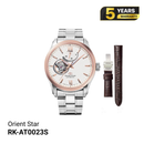 Orient Star Open Heart RK-AT0009N စက်ပိုင်းဆိုင်ရာ နာရီ (ပြည်တွင်းဈေးကွက်ဗားရှင်း)