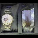 Orient Star Open Heart RK-AT0009N စက်ပိုင်းဆိုင်ရာ နာရီ (ပြည်တွင်းဈေးကွက်ဗားရှင်း)