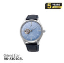 Orient Star Semi Skeleton RK-AT0203L စက်ပိုင်းဆိုင်ရာနာရီ (ပြည်တွင်းဈေးကွက်ဗားရှင်း) - ပြသထားသည့်ပစ္စည်း