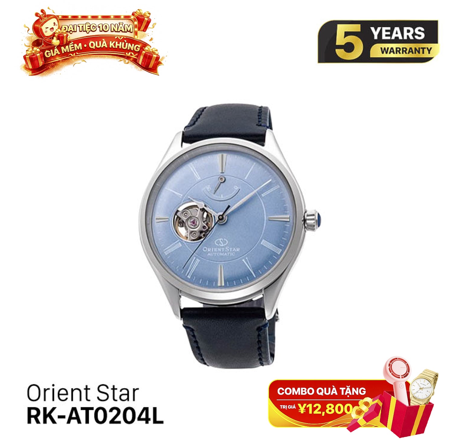 Orient Star Semi Skeleton RK-AT0204L စက်ပိုင်းဆိုင်ရာနာရီ (ပြည်တွင်းဈေးကွက်ဗားရှင်း) - ပြသထားသည့်ပစ္စည်း