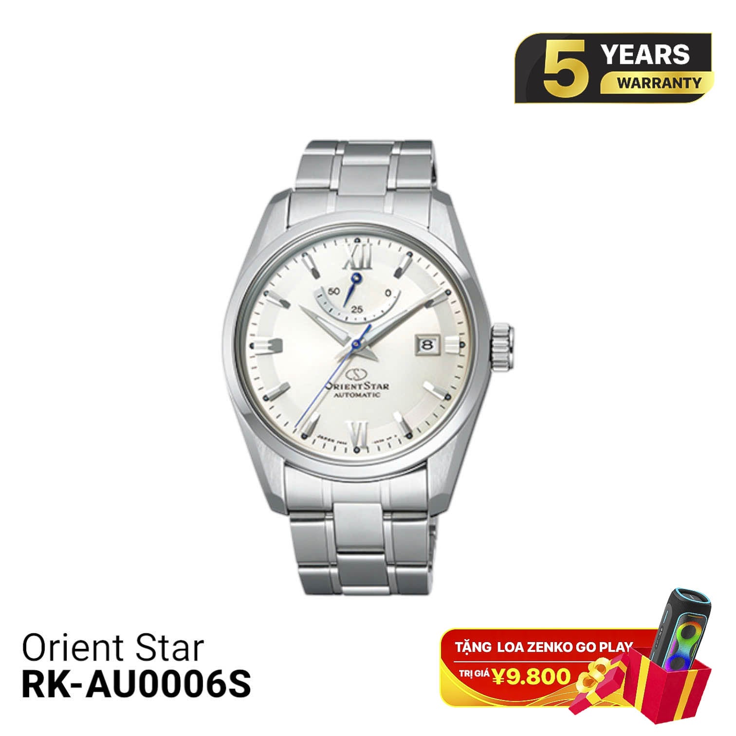 Orient Star Standard RK-AU0006S စက်ပိုင်းဆိုင်ရာနာရီ (ပြည်တွင်းဈေးကွက်ဗားရှင်း)