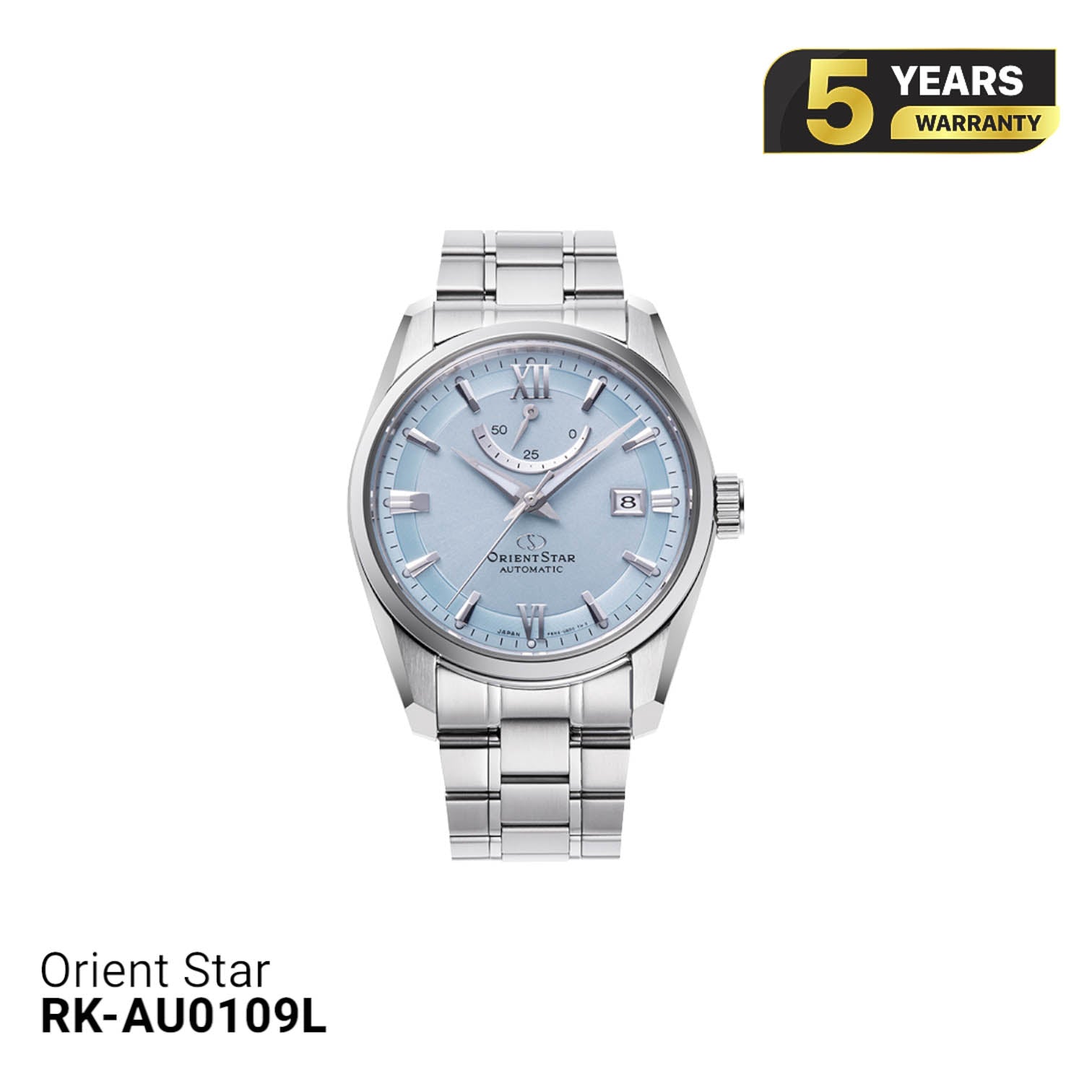 Orient Star Standard RK-AU0109L စက်ပိုင်းဆိုင်ရာ နာရီ (ပြည်တွင်းဈေးကွက်ဗားရှင်း)