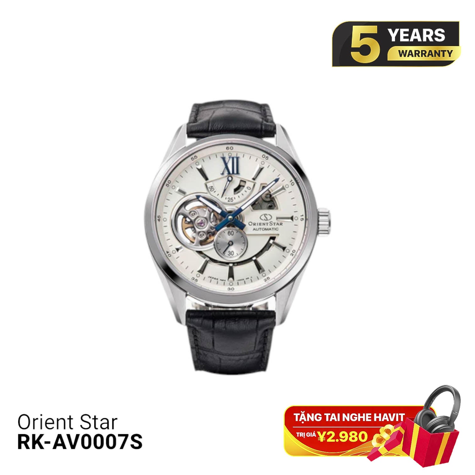 Orient Star Joker RK-AV0007S စက်ပိုင်းဆိုင်ရာ နာရီ (ပြည်တွင်းဗားရှင်း)