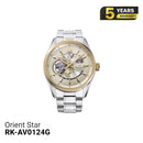 Orient Star Joker RK-AV0124G စက်ပိုင်းဆိုင်ရာ နာရီ (ပြည်တွင်းဗားရှင်း)