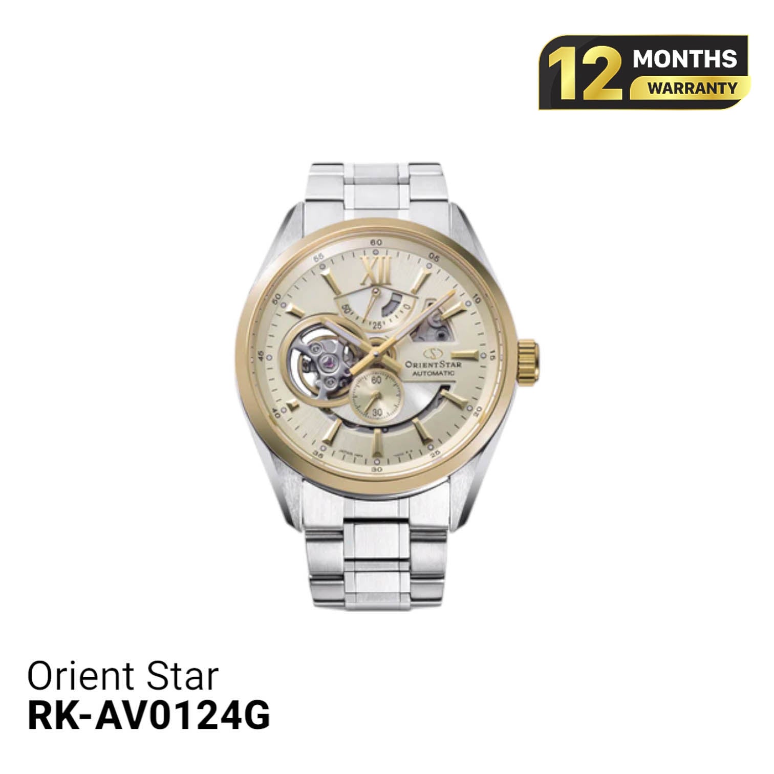 Orient Star Joker RK-AV0124G စက်ပိုင်းဆိုင်ရာနာရီ (ပြည်တွင်းဗားရှင်း - အသုံးပြုပြီးပစ္စည်း)