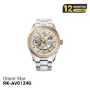 Orient Star Joker RK-AV0124G စက်ပိုင်းဆိုင်ရာနာရီ (ပြည်တွင်းဗားရှင်း - အသုံးပြုပြီးပစ္စည်း)