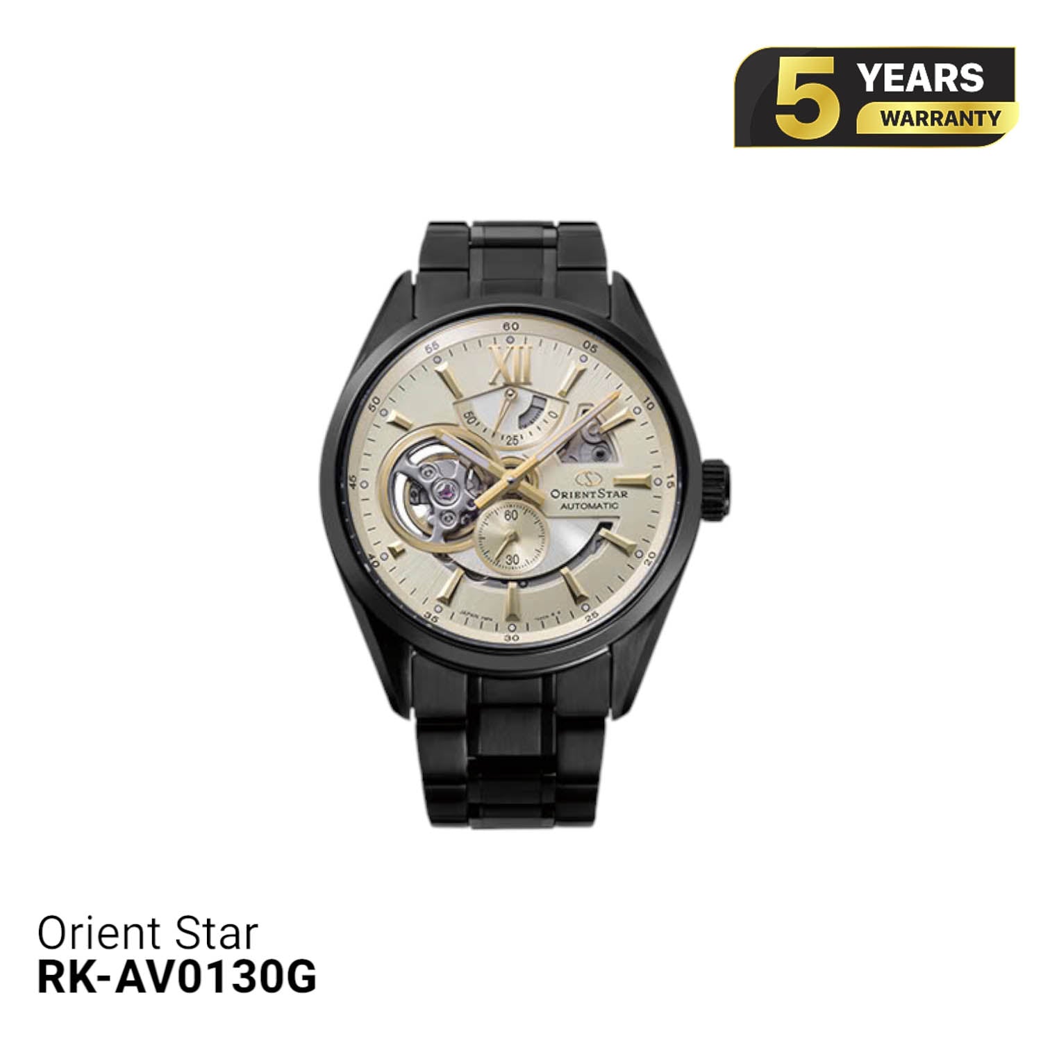 Orient Star Joker RK-AV0130G စက်ပိုင်းဆိုင်ရာ နာရီ (ပြည်တွင်းဗားရှင်း)