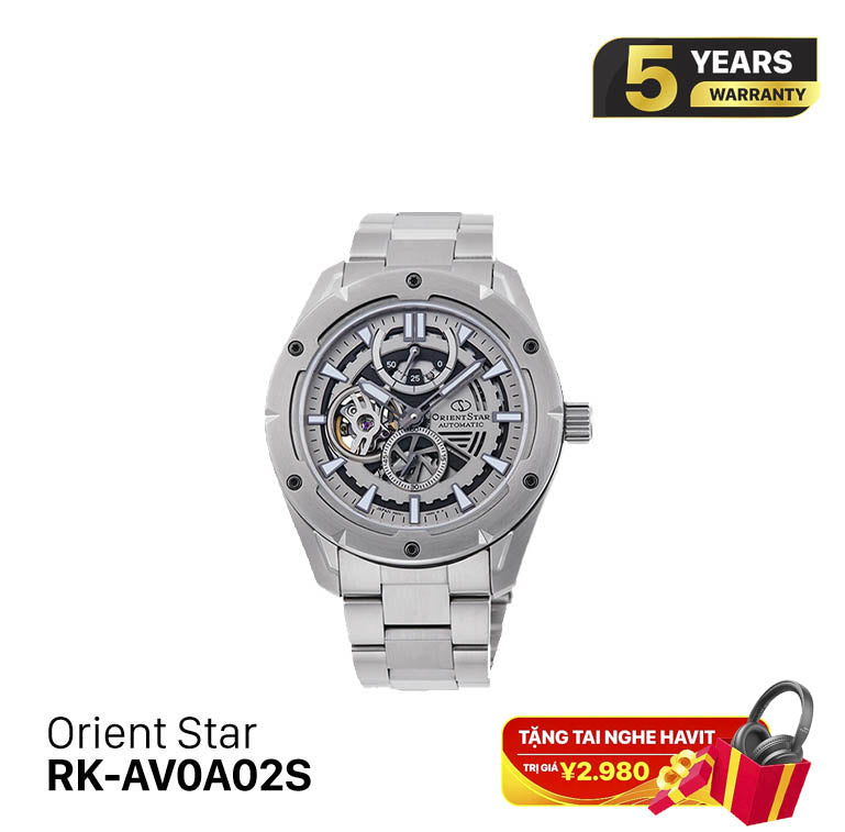 Orient Star Avant-Garde Skeleton RK-AV0A02S စက်ပိုင်းဆိုင်ရာနာရီ (ပြည်တွင်းဈေးကွက်ဗားရှင်း) - မှာယူမှုများလက်ခံသည်