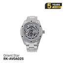 Orient Star Avant-Garde Skeleton RK-AV0A02S စက်ပိုင်းဆိုင်ရာနာရီ (ပြည်တွင်းဈေးကွက်ဗားရှင်း) - မှာယူမှုများလက်ခံသည်