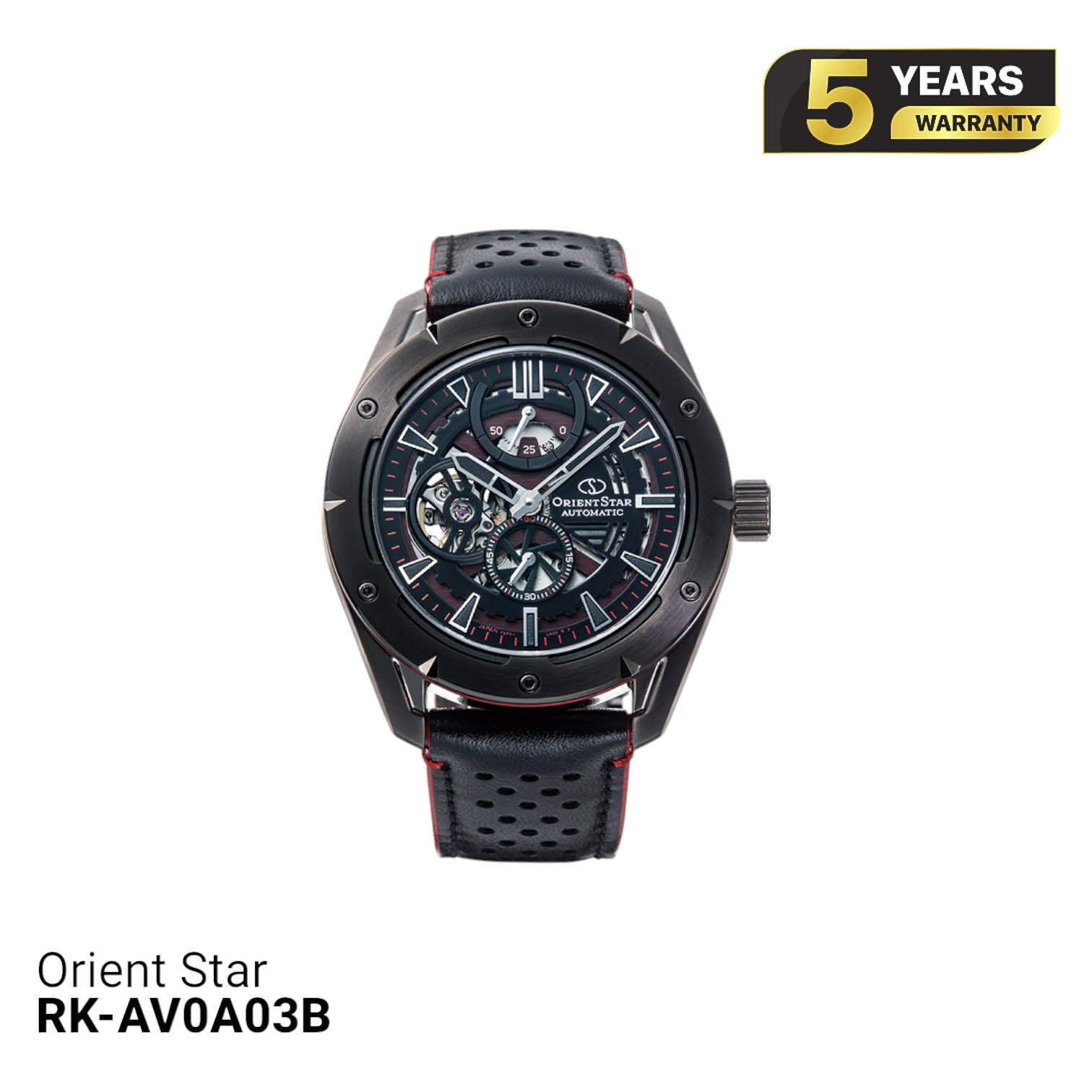 Orient Star Avant-Garde Skeleton RK-AV0A03B စက်ပိုင်းဆိုင်ရာနာရီ (ပြည်တွင်းဈေးကွက်ဗားရှင်း) - မှာယူမှုများလက်ခံသည်