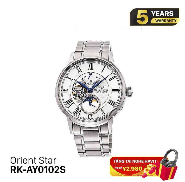 Orient Star စက်ပိုင်းဆိုင်ရာ လအဆင့် RK-AY0102S (ပြည်တွင်းဈေးကွက်ဗားရှင်း) - မှာယူမှုများကို လက်ခံပါသည်