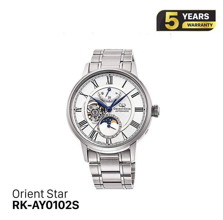 Orient Star စက်ပိုင်းဆိုင်ရာ လအဆင့် RK-AY0102S (ပြည်တွင်းဈေးကွက်ဗားရှင်း) - မှာယူမှုများကို လက်ခံပါသည်