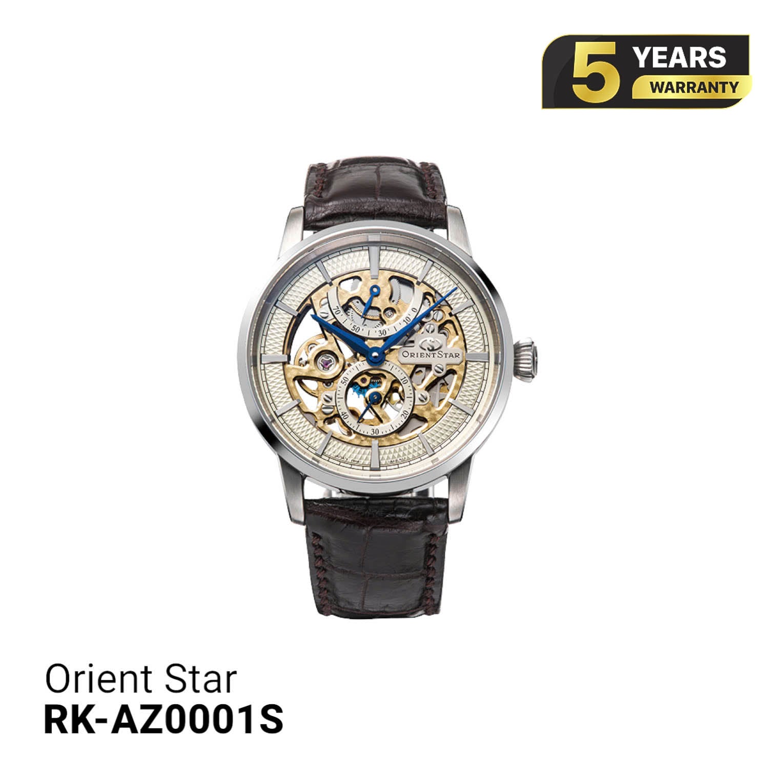 Orient Star F8 Skeleton လက်လှည့်စက်နာရီ RK-AZ0001S - (ပြည်တွင်းဈေးကွက်ဗားရှင်း) - မှာယူမှုများလက်ခံပါသည်