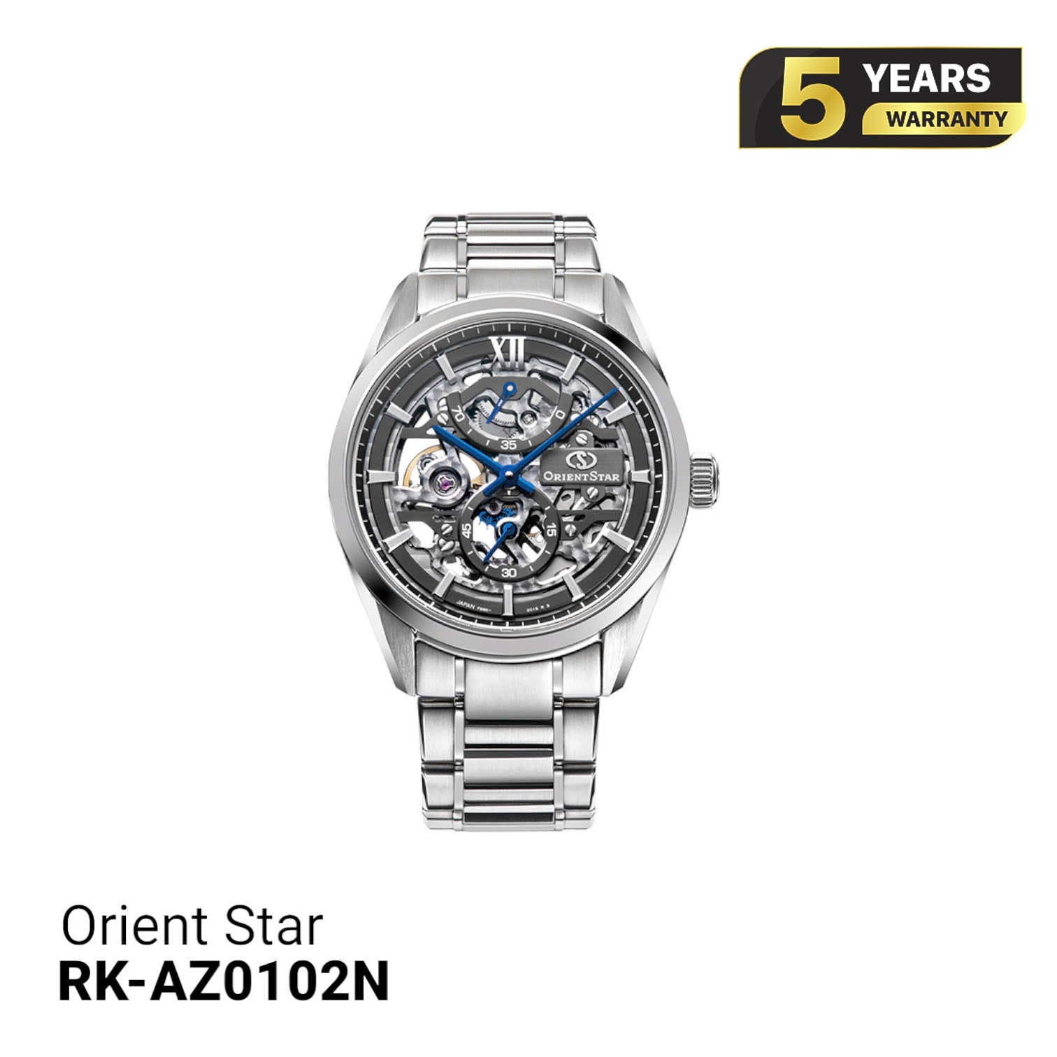 Orient Star F8 Skeleton လက်လှည့်စက်နာရီ RK-AZ0102N - (ပြည်တွင်းဈေးကွက်ဗားရှင်း) - မှာယူမှုများလက်ခံသည်