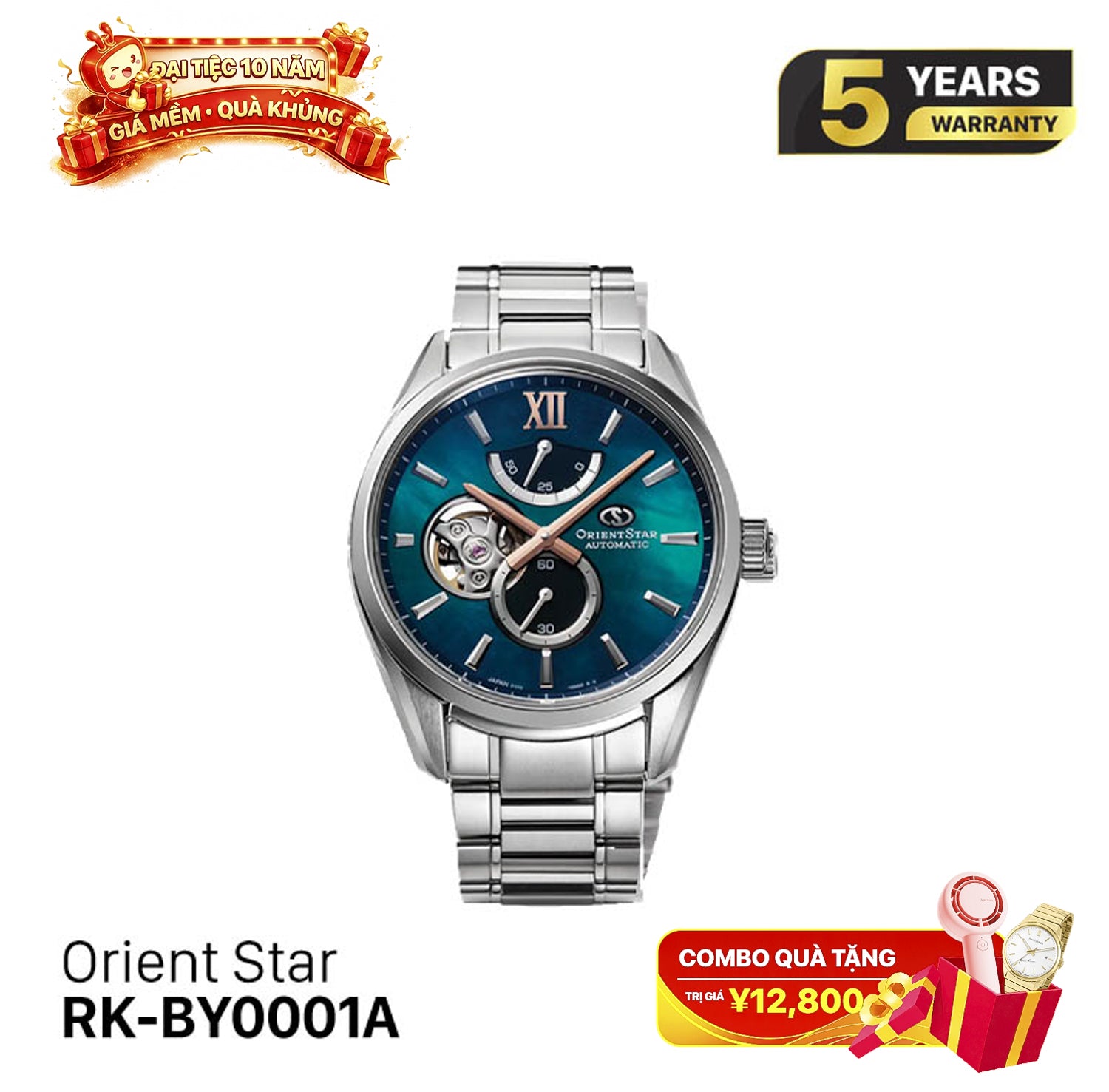 Orient Star Semi Skeleton RK-BY0001A စက်ပိုင်းဆိုင်ရာနာရီ (ပြည်တွင်းဈေးကွက်ဗားရှင်း) - မှာယူမှုများလက်ခံသည်