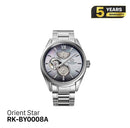 Orient Star Semi Skeleton M34 F7 အကန့်အသတ်ထုတ် RK-BY0008A စက်ပိုင်းဆိုင်ရာနာရီ (ပြည်တွင်းဈေးကွက်ဗားရှင်း)