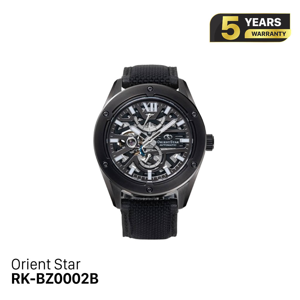 Orient Star Avant-Garde Skeleton F8 Skeleton RK-BZ0002B စက်ပိုင်းဆိုင်ရာနာရီ - (ပြည်တွင်းဈေးကွက်ဗားရှင်း) - မှာယူမှုများလက်ခံသည်