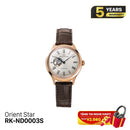 Orient Star Classic Semi Skeleton RK-ND0003S အမျိုးသမီးစက်ပိုင်းဆိုင်ရာနာရီ (ပြည်တွင်းဈေးကွက်ဗားရှင်း)