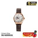 Orient Star Classic Semi Skeleton RK-ND0003S အမျိုးသမီးစက်ပိုင်းဆိုင်ရာနာရီ (ပြည်တွင်းဈေးကွက်ဗားရှင်း)