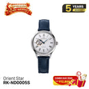 Orient Star Classic Semi Skeleton RK-ND0005S အမျိုးသမီးစက်ပိုင်းဆိုင်ရာနာရီ (ပြည်တွင်းဈေးကွက်ဗားရှင်း)