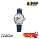 Orient Star Classic Semi Skeleton RK-ND0005S အမျိုးသမီးစက်ပိုင်းဆိုင်ရာနာရီ (ပြည်တွင်းဈေးကွက်ဗားရှင်း)