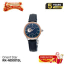 Orient Star Classic Semi-Skeleton RK-ND0015L အမျိုးသမီးစက်ပိုင်းဆိုင်ရာနာရီ (ပြည်တွင်းဈေးကွက်ဗားရှင်း)