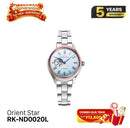 Orient Star Moving Blue RK-ND0020L အမျိုးသမီးစက်ပိုင်းဆိုင်ရာနာရီ - ၁၈၀ ခုသာ ကန့်သတ်ထုတ်လုပ်ထားသည် - မှာယူမှုများကို လက်ခံပါသည်