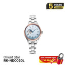 Orient Star Moving Blue RK-ND0020L အမျိုးသမီးစက်ပိုင်းဆိုင်ရာနာရီ - ၁၈၀ ခုသာ ကန့်သတ်ထုတ်လုပ်ထားသည် - မှာယူမှုများကို လက်ခံပါသည်