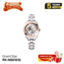 Orient Star Classic Semi Skeleton RK-ND0001S အမျိုးသမီးစက်ပိုင်းဆိုင်ရာနာရီ (ပြည်တွင်းဈေးကွက်ဗားရှင်း) - မှာယူမှုများလက်ခံပါသည်