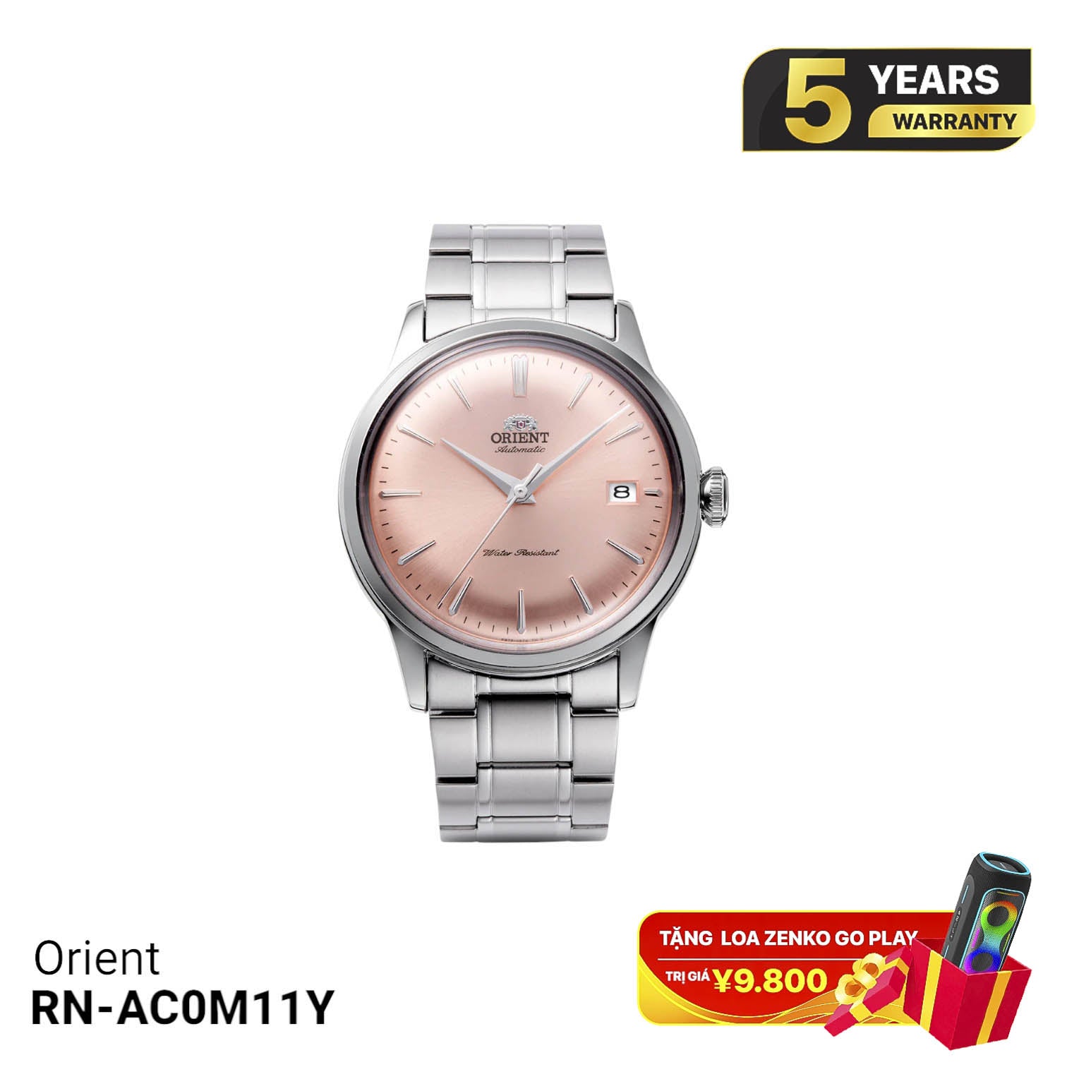 Orient Bambino RN-AC0M11Y စက်ပိုင်းဆိုင်ရာနာရီ